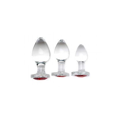 Hjerteformet buttplug sæt fra Booty Sparks