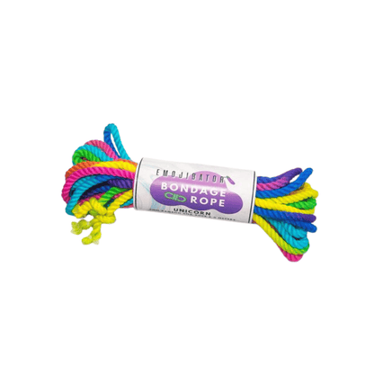 Unicorn rainbow bondage reb 8 meter fra Emojibator