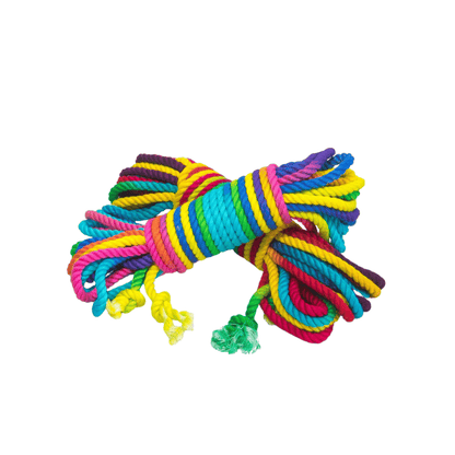 Unicorn rainbow bondage reb 8 meter fra Emojibator