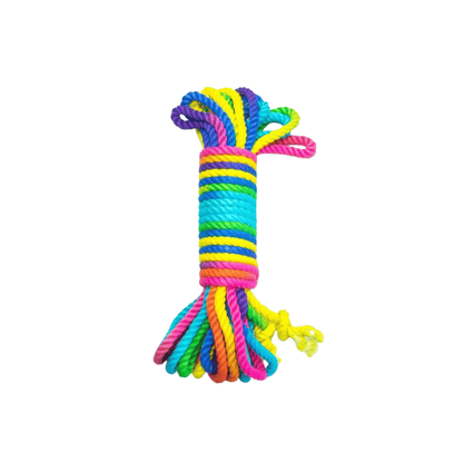 Unicorn rainbow bondage reb 8 meter fra Emojibator