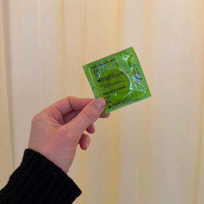 Selvlysende kondom fra Pasante