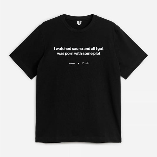 SAUNA X PEECH T-SHIRT