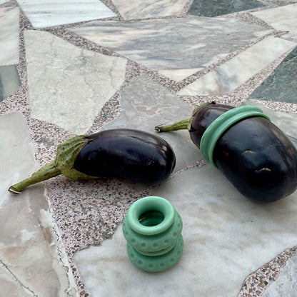 Ohnut penetrationsringe for smertefri sex, og aubergine - altid kropssikker sexlegetøj hos peech
